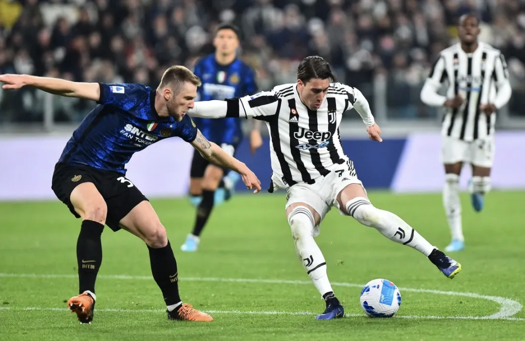 Inter Milan đang chiếm ưu thế hơn so với Juventus